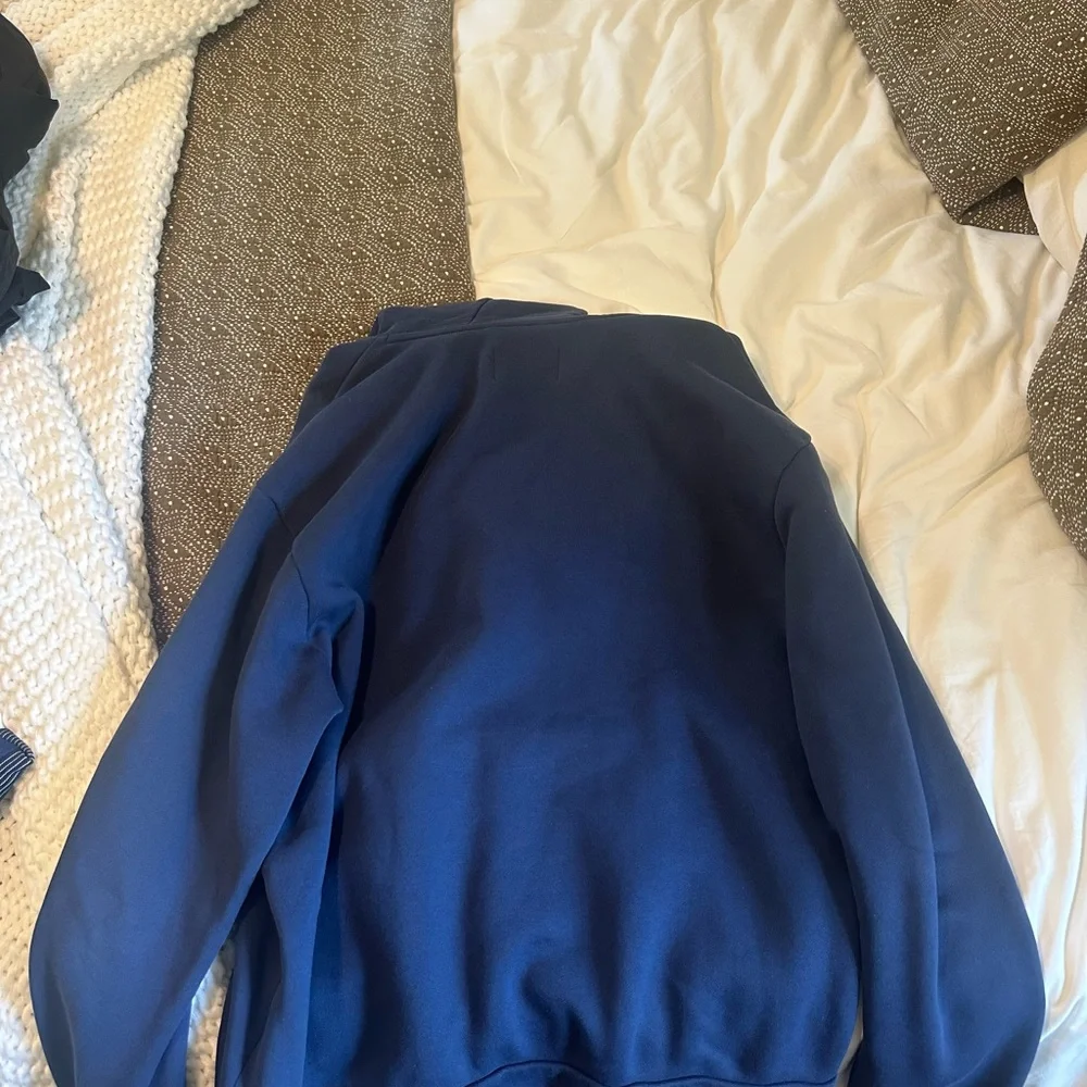 Jordan Navy PSG Hoodie with Red and White Chest Stripe